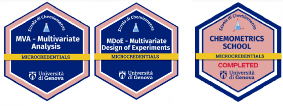 OpenBadge Scuola di Chemiometria